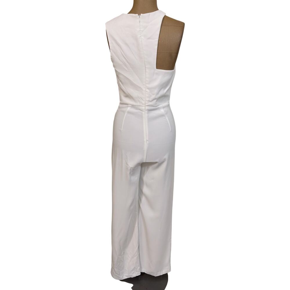 Amanda Uprichard X Revolve Gilda Jumpsuit Ivory White size XS - Picture 10 of 10